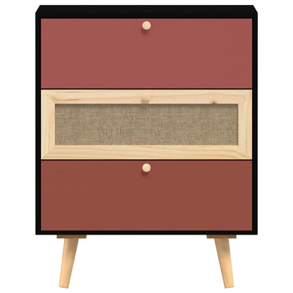 Credenza con Cassetti 60x30x75 cm in Legno Multistrato