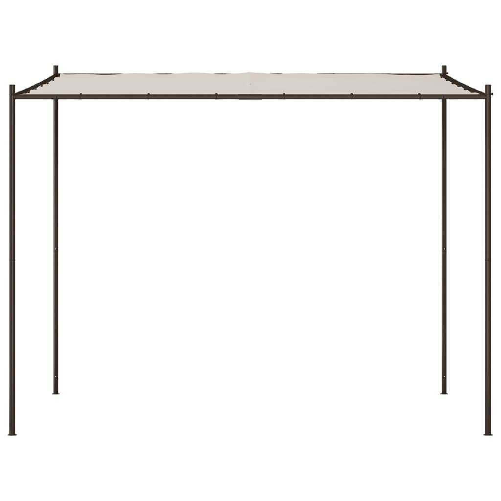 Gazebo Bianco 3x3 m 180 g/m² Tessuto e Acciaio - homemem39