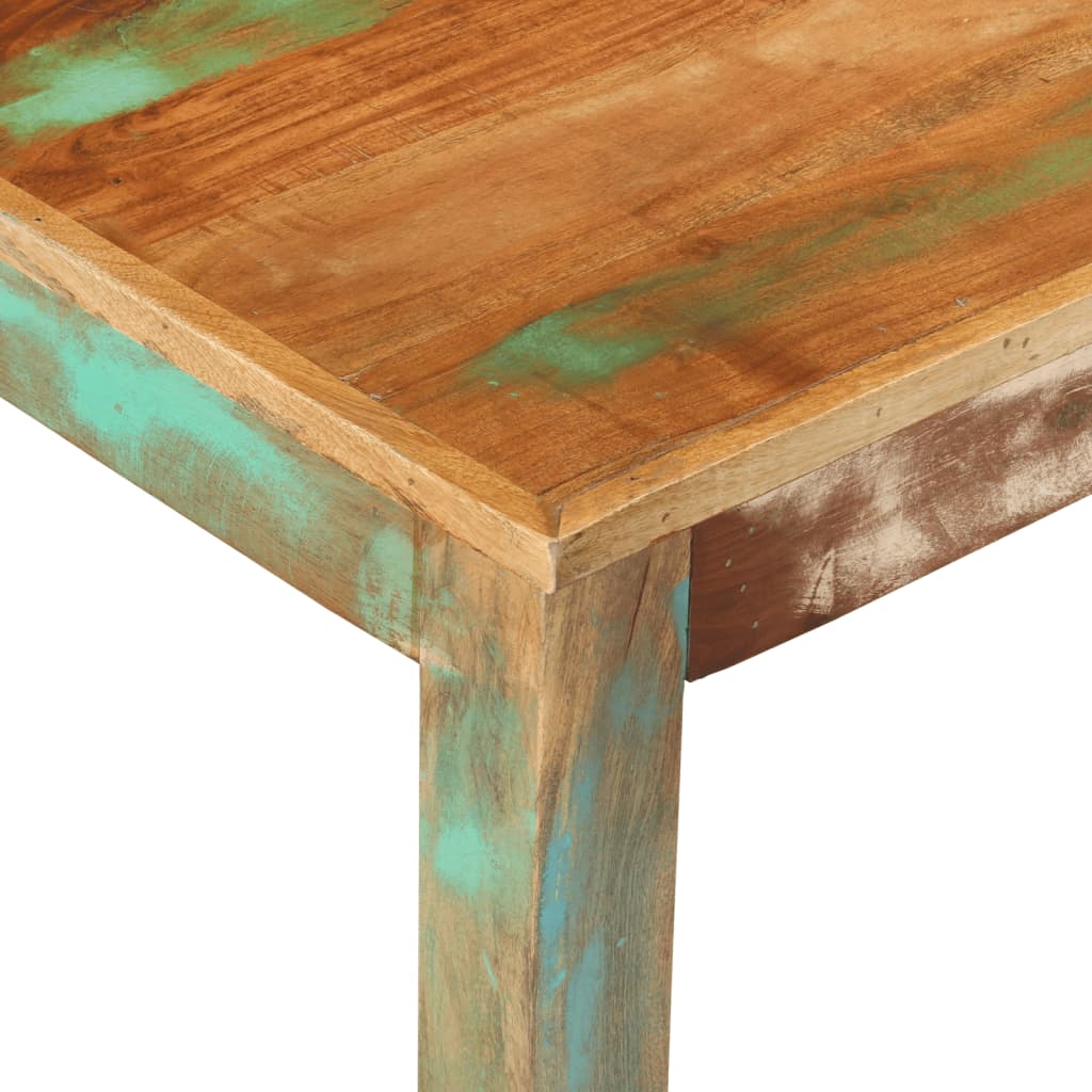 Tavolino da Salotto 100x55x45 cm in Legno Massello di Recupero | homemem39