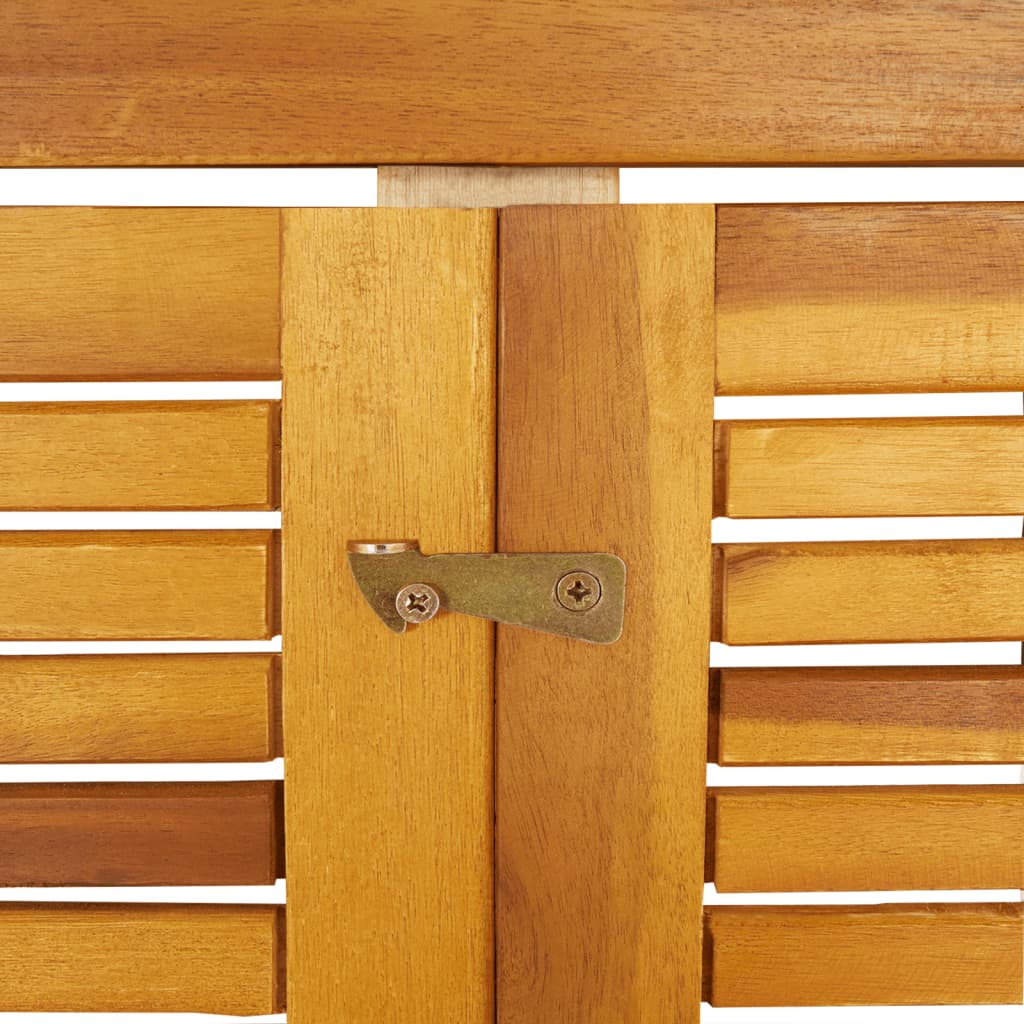 Copribidone Singolo 70x89x117 cm in Legno Massello di Acacia - homemem39