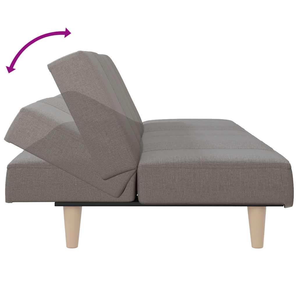Divano Letto Tortora in Tessuto | homemem39