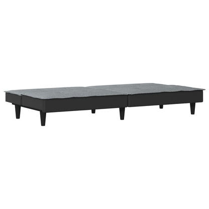 Divano Letto Grigio Chiaro in Tessuto | homemem39
