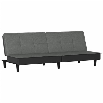 Divano Letto Grigio Scuro in Tessuto | homemem39