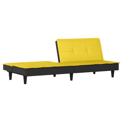 Divano Letto Giallo Chiaro in Tessuto | homemem39