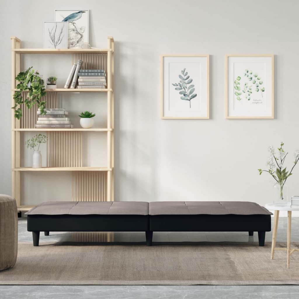 Divano Letto Tortora in Tessuto | homemem39