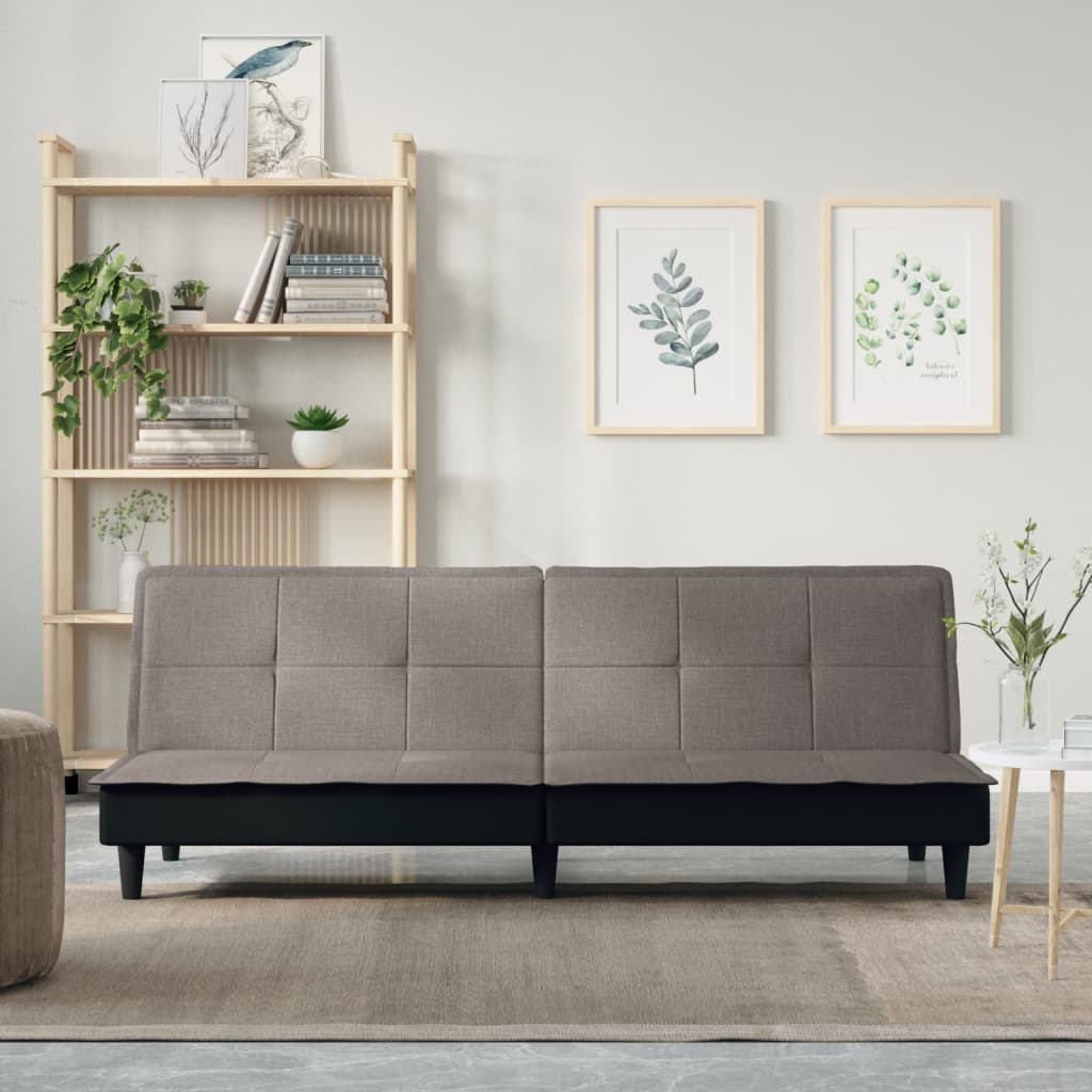 Divano Letto Tortora in Tessuto | homemem39