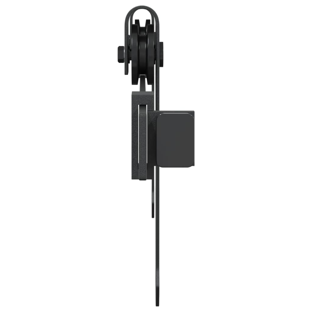 Kit Mini Anta Scorrevole Armadio in Acciaio al Carbonio 122 cm | homemem39