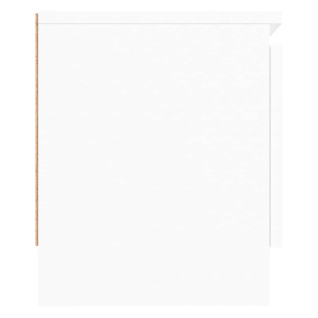 Mobile Porta TV con Anta Bianco 102x30x36 cm