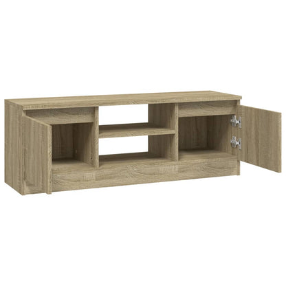 Mobile Porta TV con Anta Rovere Sonoma 102x30x36 cm - homemem39