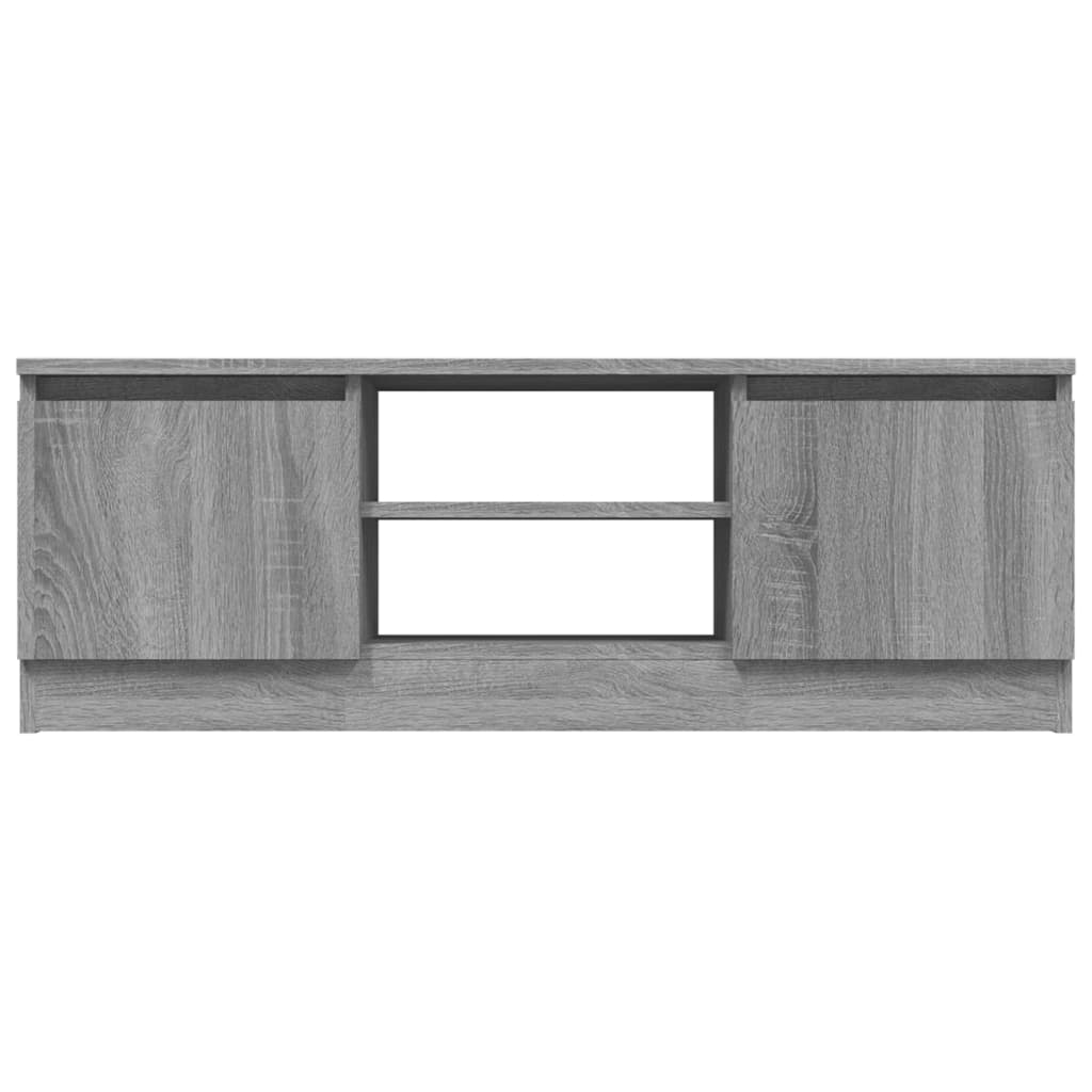 TV Stand with Sonoma Gray Door 102x30x36 cm