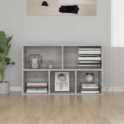 Libreria/Credenza Grigio Sonoma 50x25x80 cm Legno Multistrato | homemem39