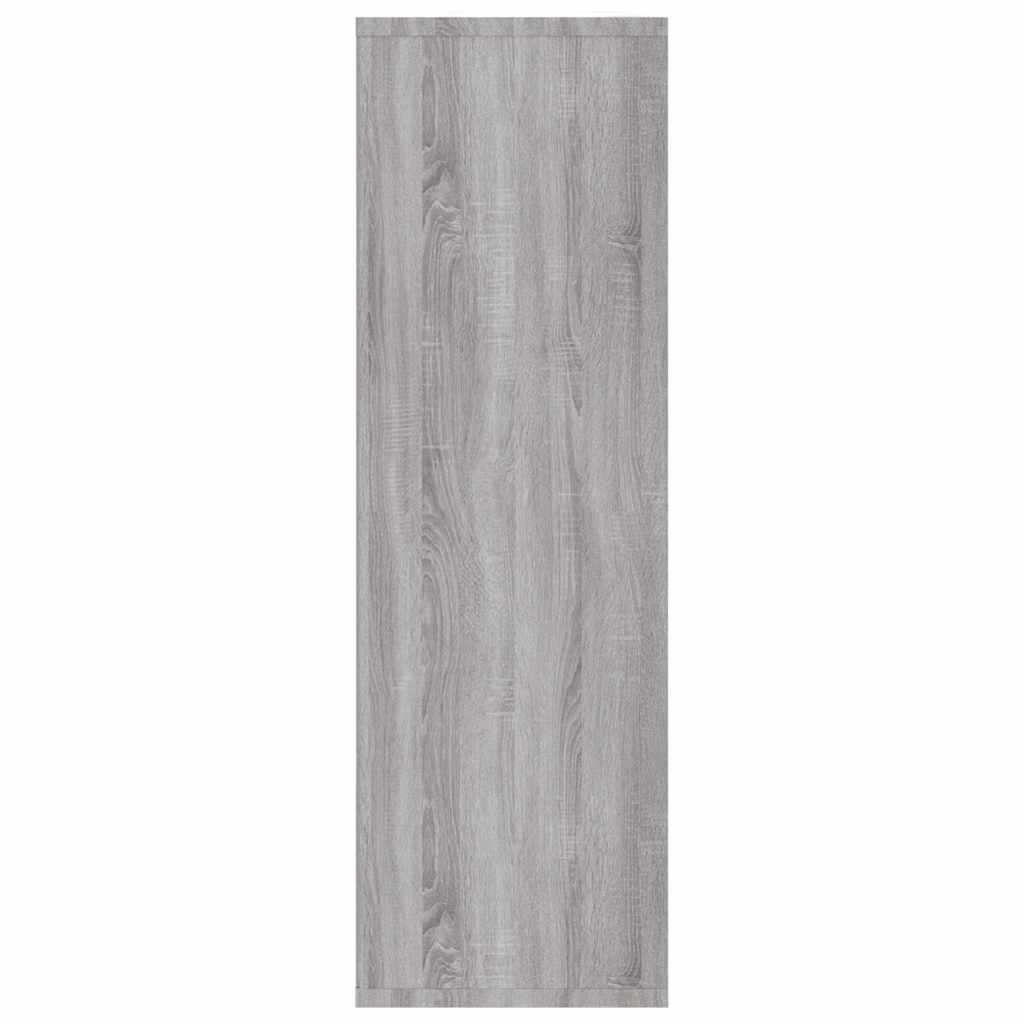 Libreria/Credenza Grigio Sonoma 50x25x80 cm Legno Multistrato | homemem39
