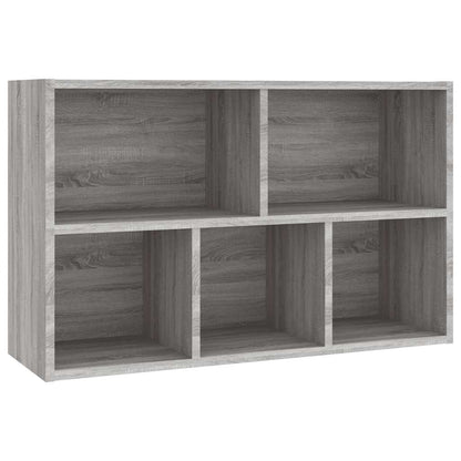 Libreria/Credenza Grigio Sonoma 50x25x80 cm Legno Multistrato | homemem39