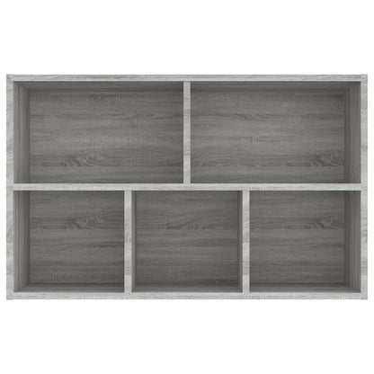 Libreria/Credenza Grigio Sonoma 50x25x80 cm Legno Multistrato