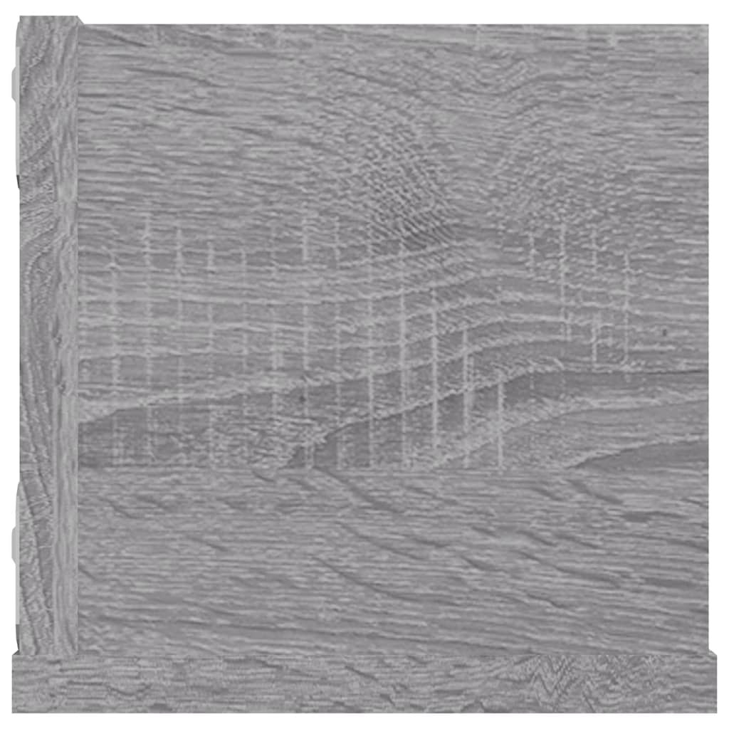 Mensola a Muro CD Grigio Sonoma 100x18x18 cm Legno Multistrato | homemem39
