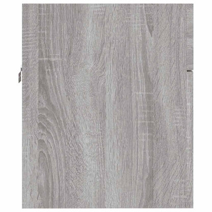 Set Mobili da Bagno 2 pz Grigio Sonoma in Legno Multistrato | homemem39