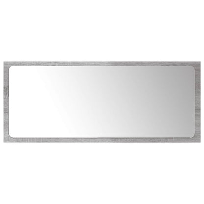 Set Mobili da Bagno 2 pz Grigio Sonoma in Legno Multistrato | homemem39