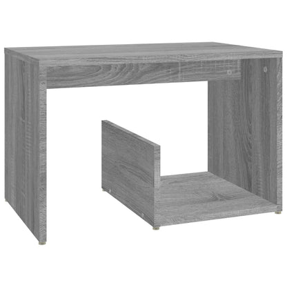 Tavolino Grigio Sonoma 59x36x38 cm in Legno Multistrato - homemem39