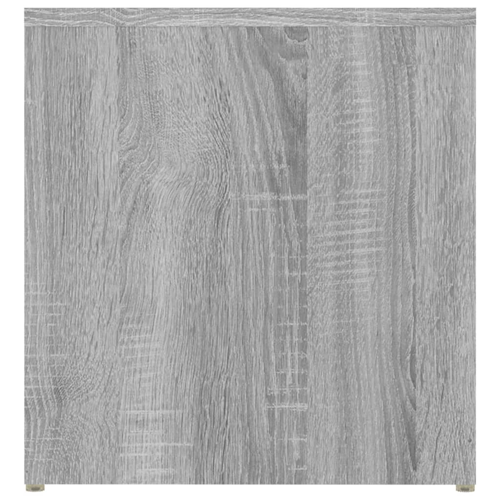 Tavolino Grigio Sonoma 59x36x38 cm in Legno Multistrato - homemem39