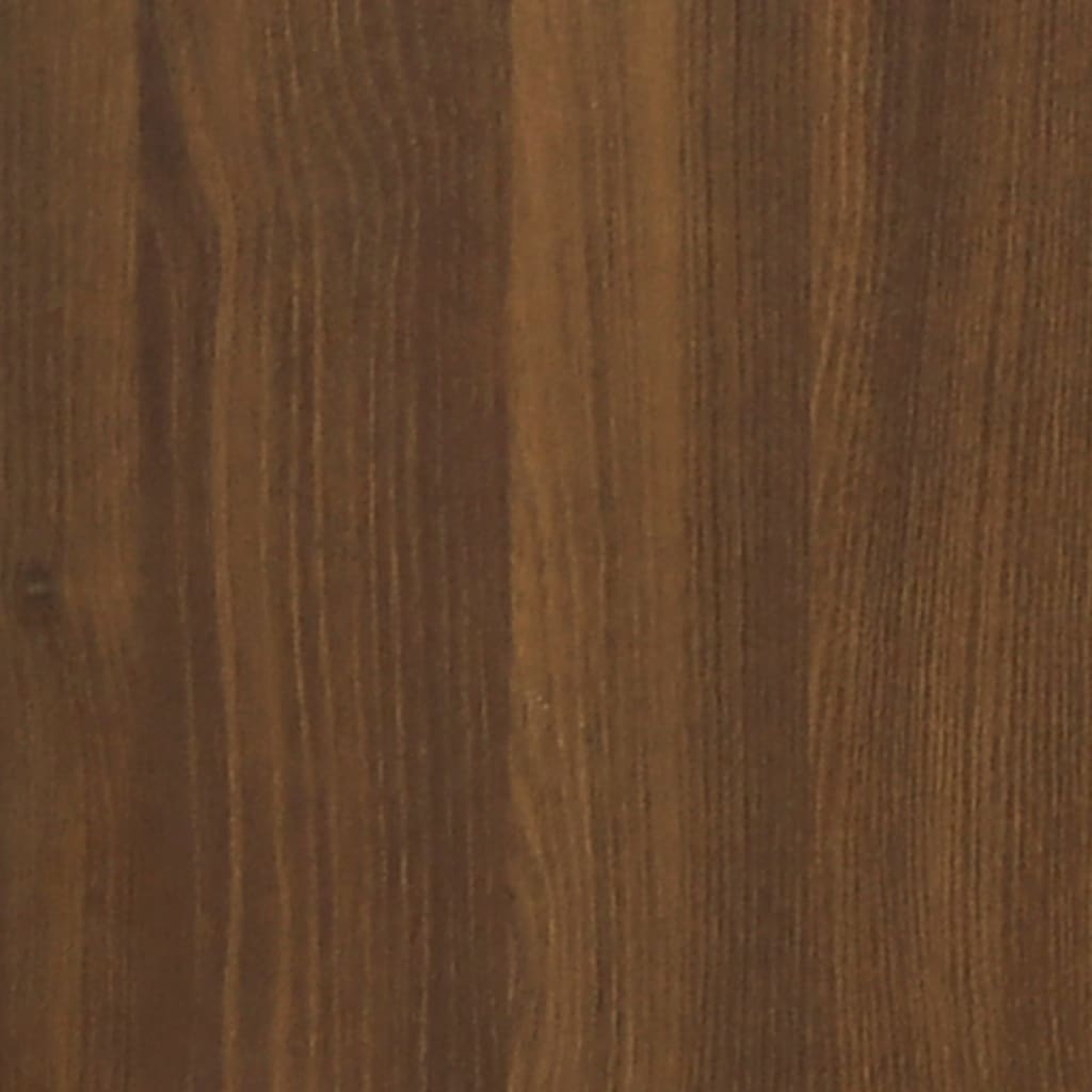 Tavolino Rovere Marrone 59x36x38 cm in Legno Multistrato