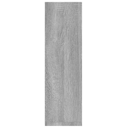 Mensole a Parete 2pz Grigio Sonoma 50x15x50cm Legno Multistrato