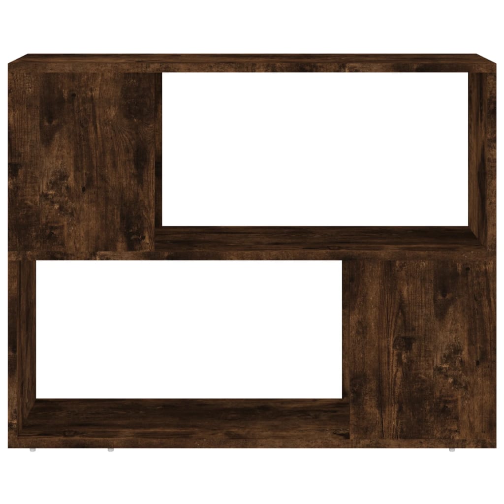 Libreria/Divisorio Rovere Fumo 80x24x63 cm | homemem39