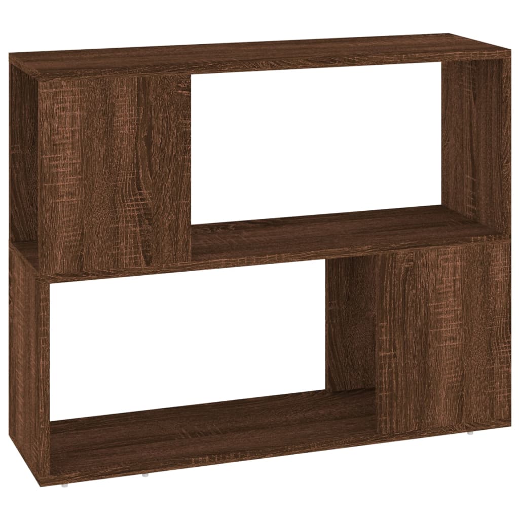 Libreria/Divisorio Rovere Marrone 80x24x63 cm | homemem39
