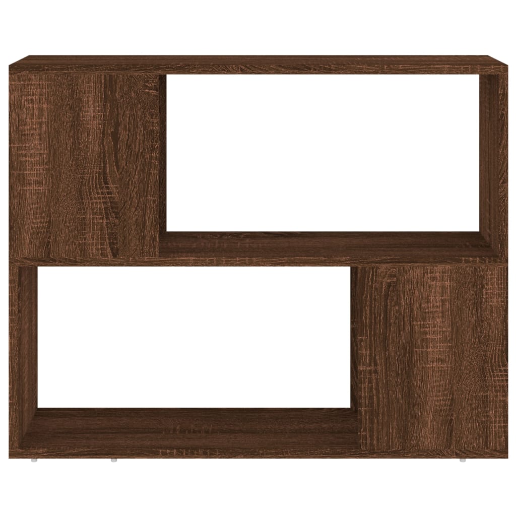 Libreria/Divisorio Rovere Marrone 80x24x63 cm | homemem39