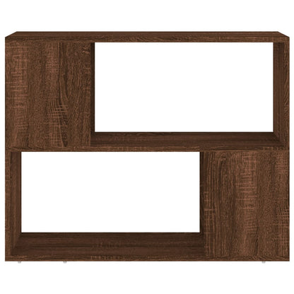 Libreria/Divisorio Rovere Marrone 80x24x63 cm | homemem39