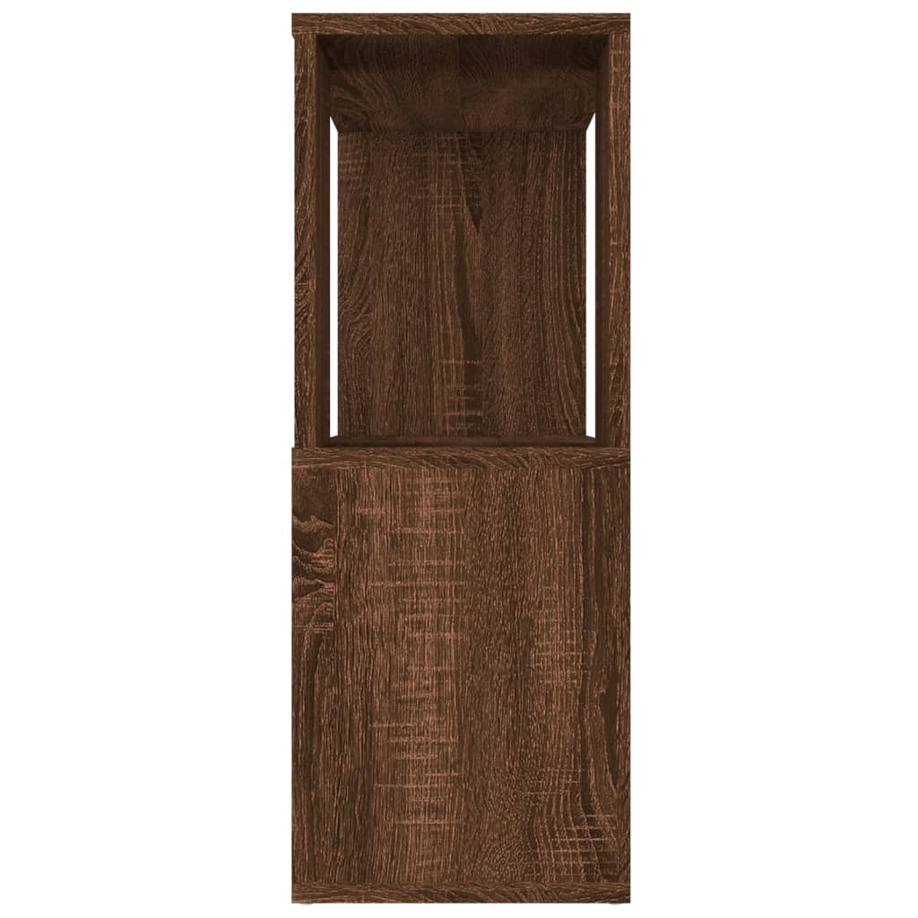 Libreria/Divisorio Rovere Marrone 80x24x63 cm | homemem39
