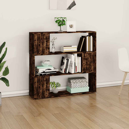 Libreria/Divisorio Rovere Fumo 100x24x94 cm