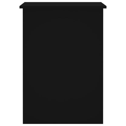 Scrivania Nera 100x55x75 cm in Legno Multistrato - homemem39