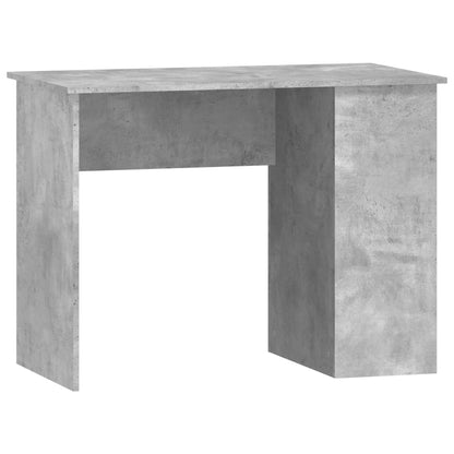 Scrivania Grigio Cemento 100x55x75 cm in Legno Multistrato