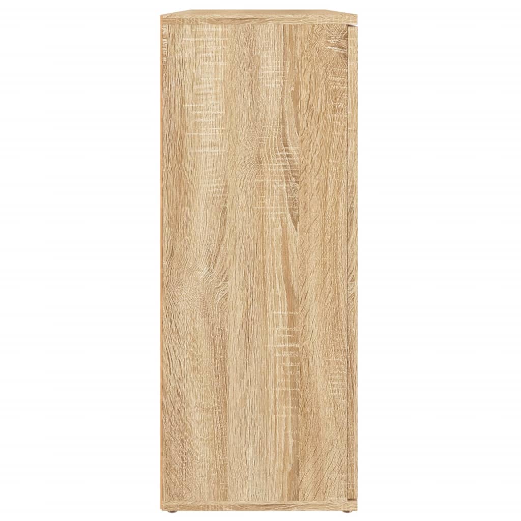 Credenza Rovere Sonoma 91x29,5x75 cm Legno ingegnerizzato