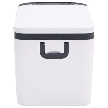 Borsa Frigo con Manico e Adattatore Nera e Bianca 18 L PP e PE | homemem39