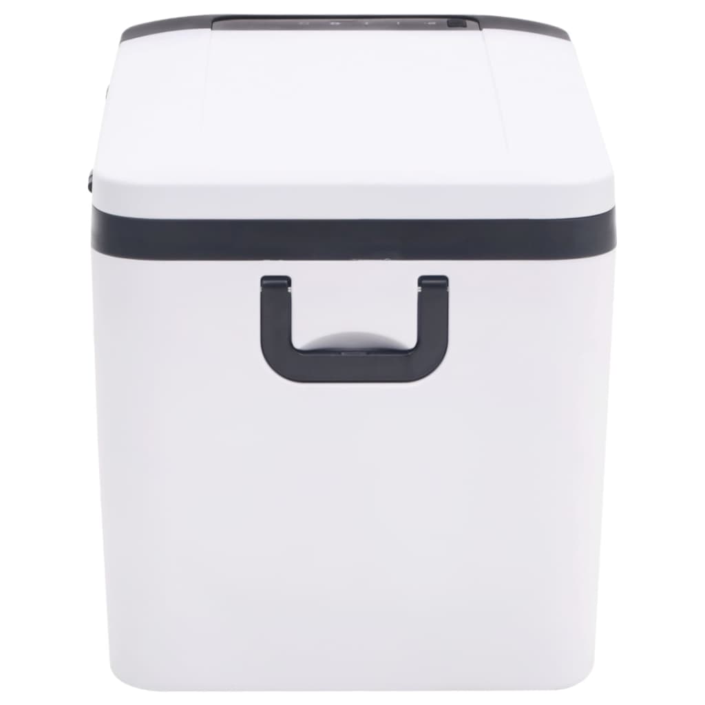 Borsa Frigo con Manico e Adattatore Nera e Bianca 25 L PP e PE | homemem39