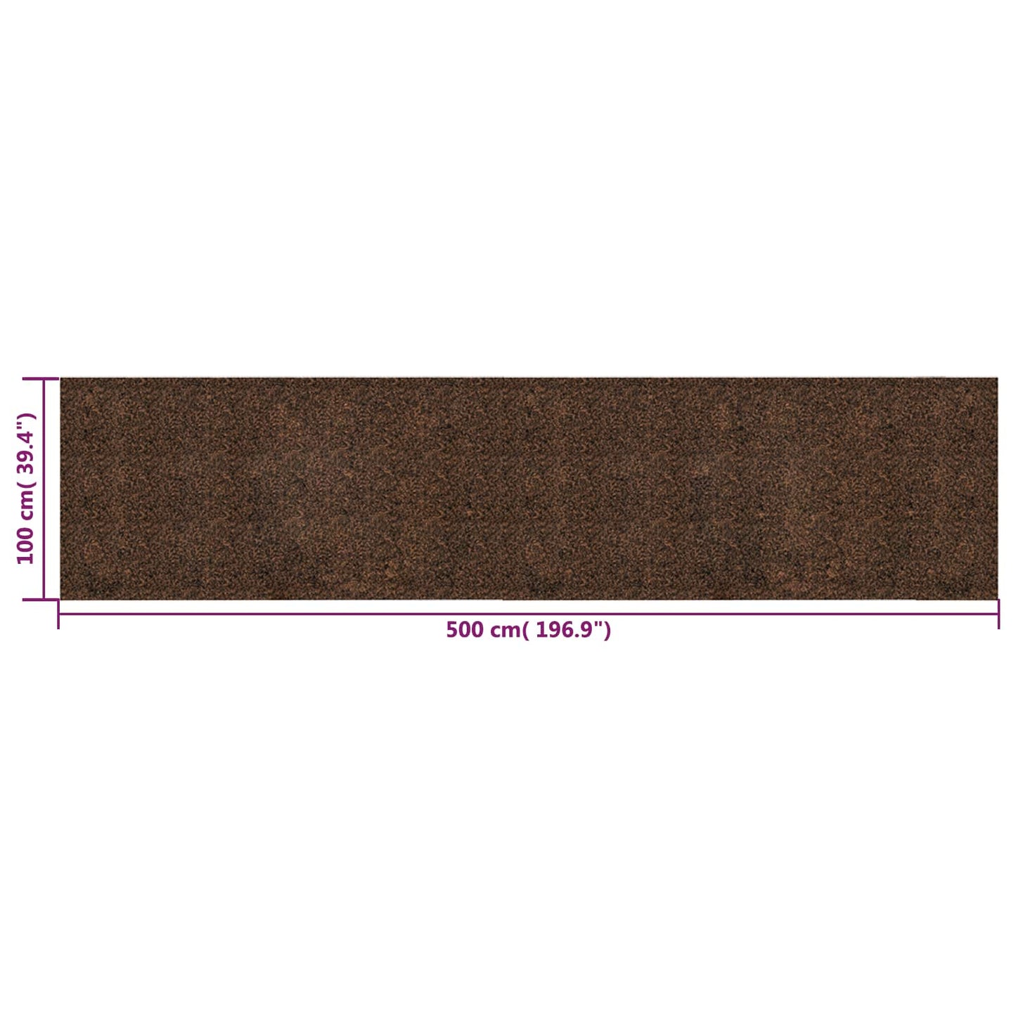 Rullo di Sughero Marrone 500 x 100 cm Sughero e Gomma | homemem39