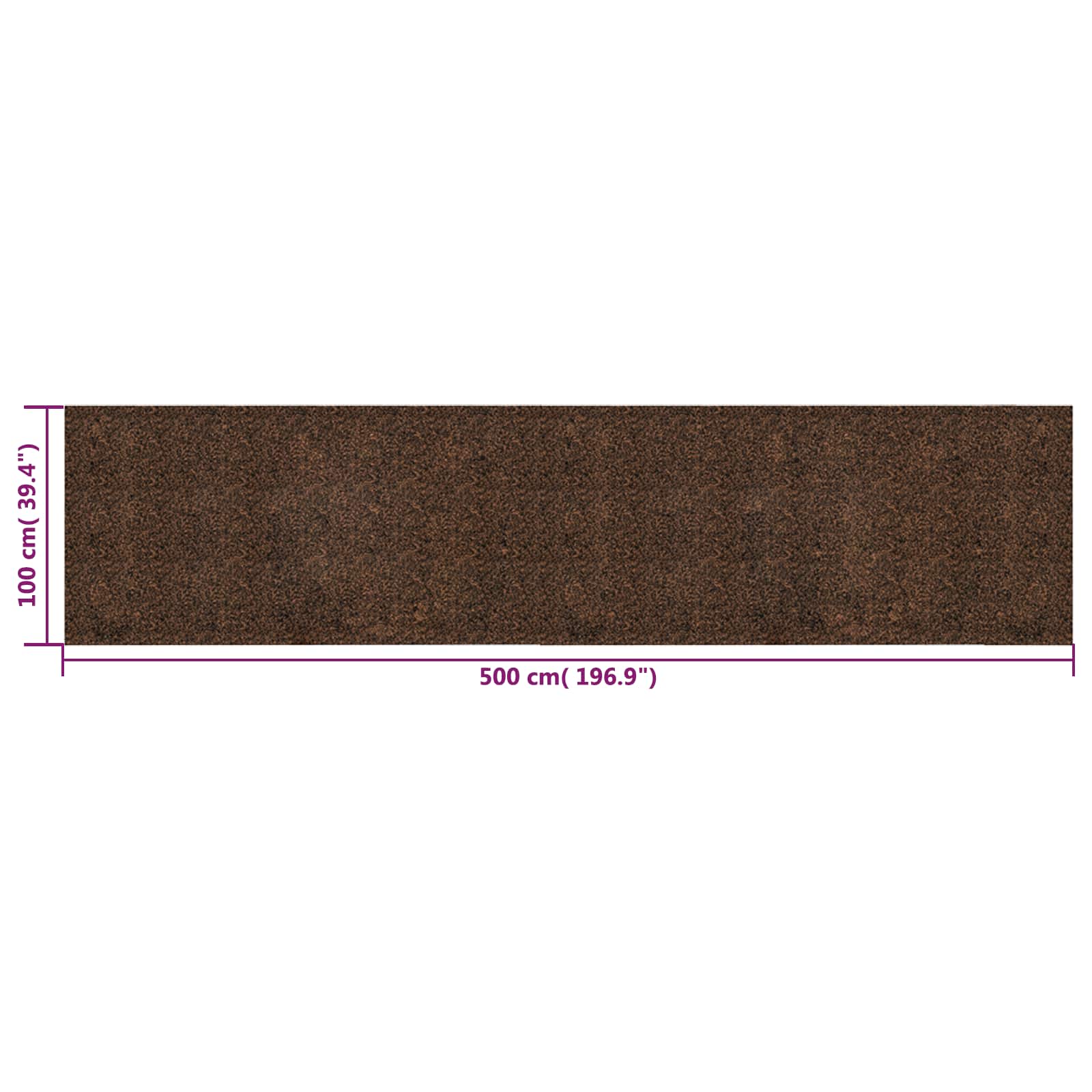 Rullo di Sughero Marrone 500 x 100 cm Sughero e Gomma | homemem39