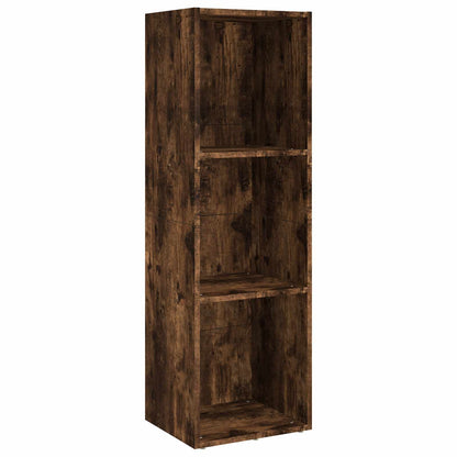 Libreria/Mobile TV Rovere Fumo 36x30x114cm in Legno Multistrato