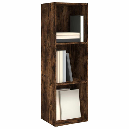 Libreria/Mobile TV Rovere Fumo 36x30x114cm in Legno Multistrato