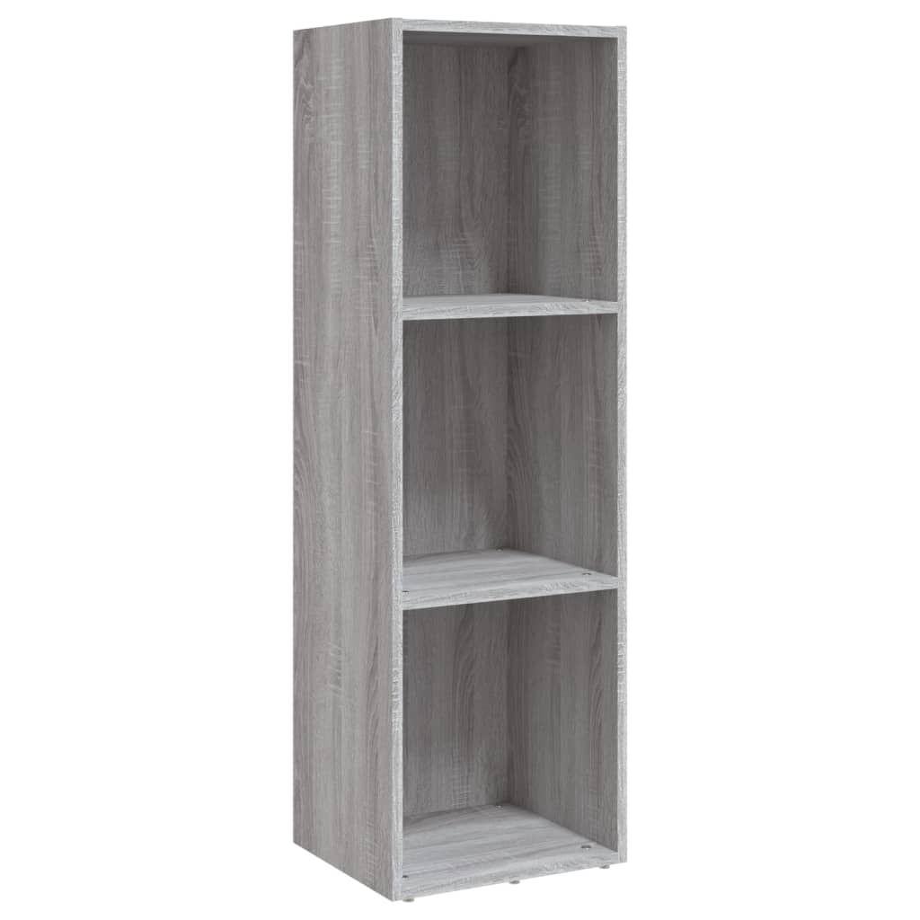 Libreria/Mobile TV Grigio Sonoma 36x30x114 cm Legno Multistrato