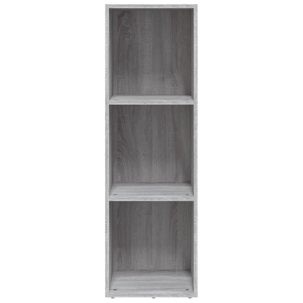 Libreria/Mobile TV Grigio Sonoma 36x30x114 cm Legno Multistrato