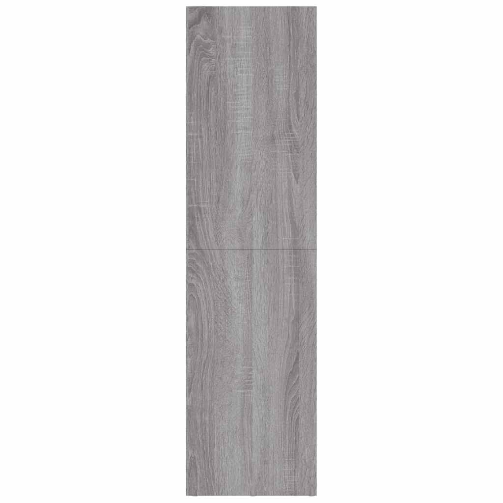 Libreria/Mobile TV Grigio Sonoma 36x30x114 cm Legno Multistrato