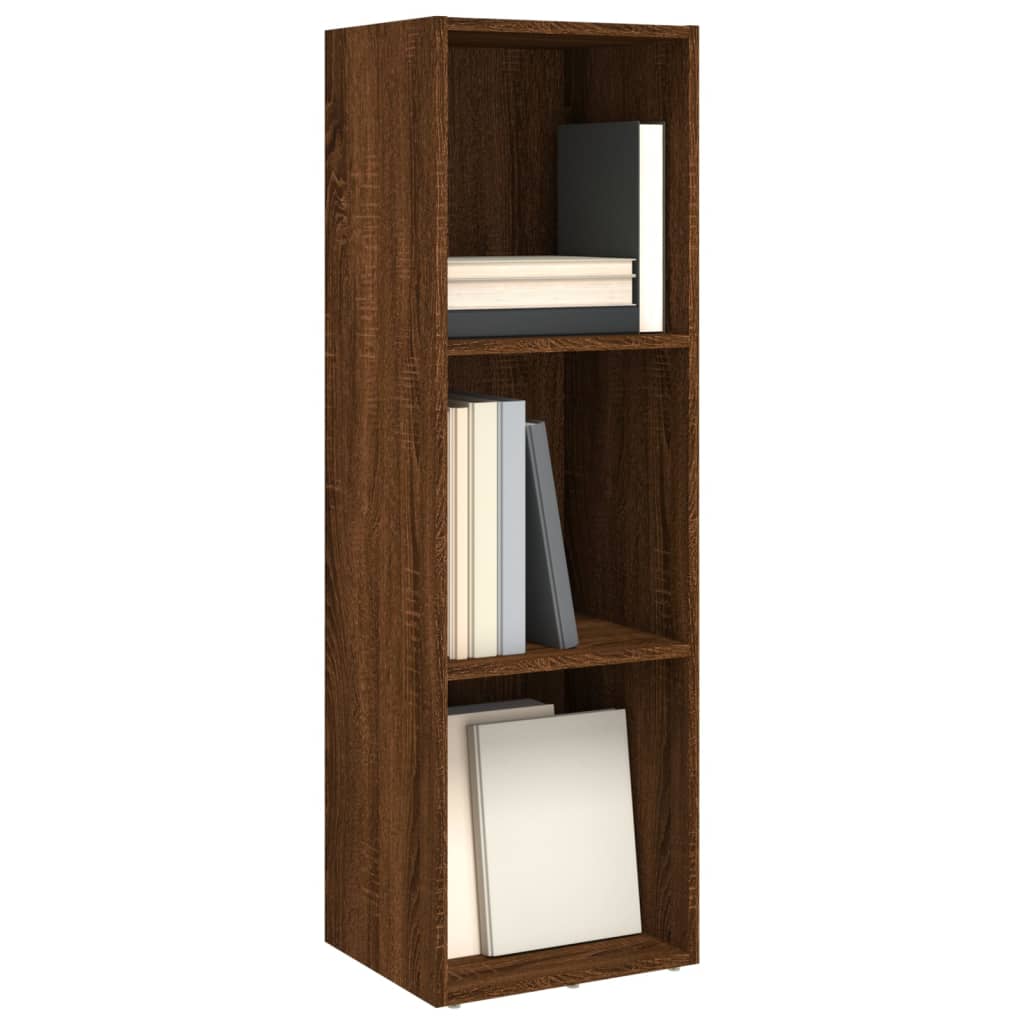 Libreria/Mobile TV Rovere Marrone 36x30x114cm Legno Multistrato