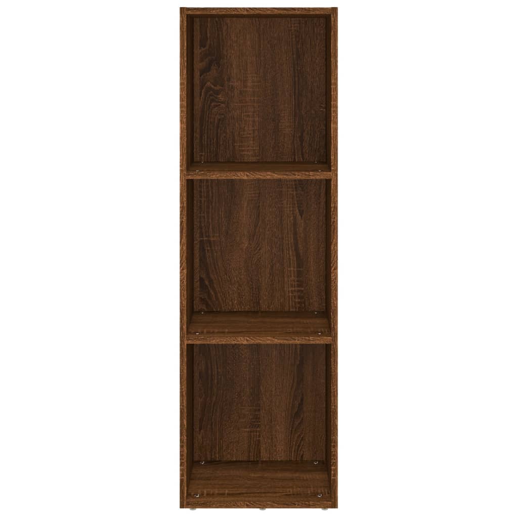 Libreria/Mobile TV Rovere Marrone 36x30x114cm Legno Multistrato