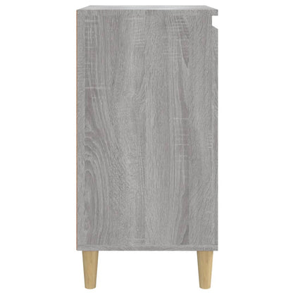 Comodino Grigio Sonoma 40x35x70 cm in Legno Multistrato - homemem39