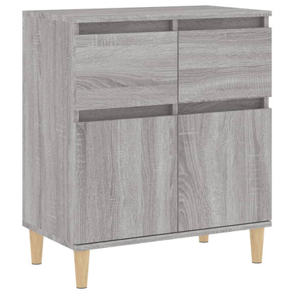 Credenza Grigio Sonoma 60x35x70 cm in Legno Multistrato - homemem39