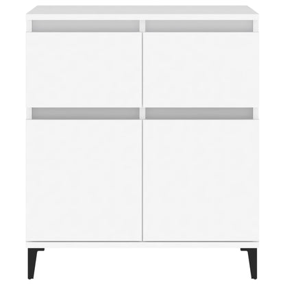 Credenza Bianca 60x35x70 cm in Legno Multistrato - homemem39