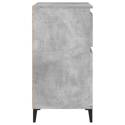 Credenza Grigio Cemento 60x35x70 cm in Legno Multistrato - homemem39