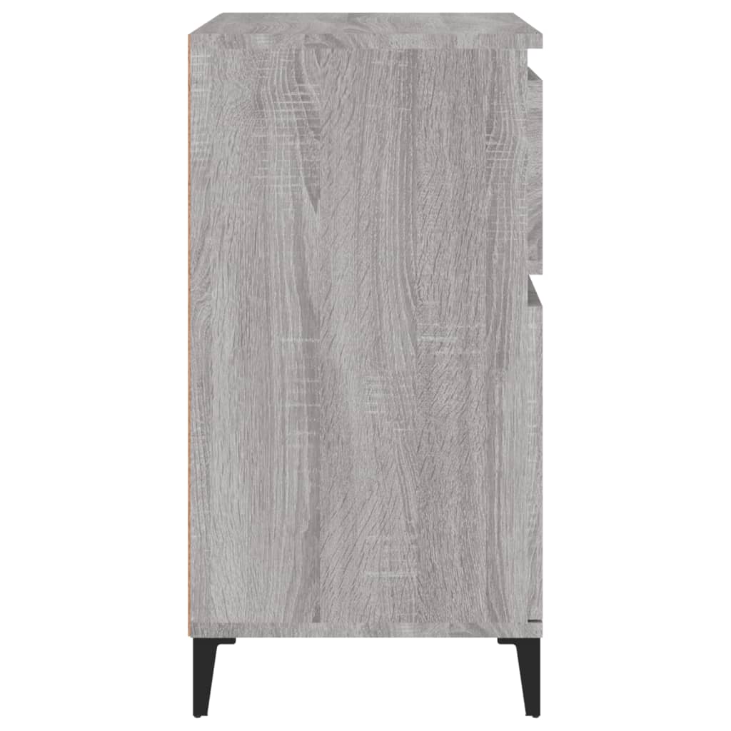 Credenza Grigio Sonoma 60x35x70 cm in Legno Multistrato - homemem39